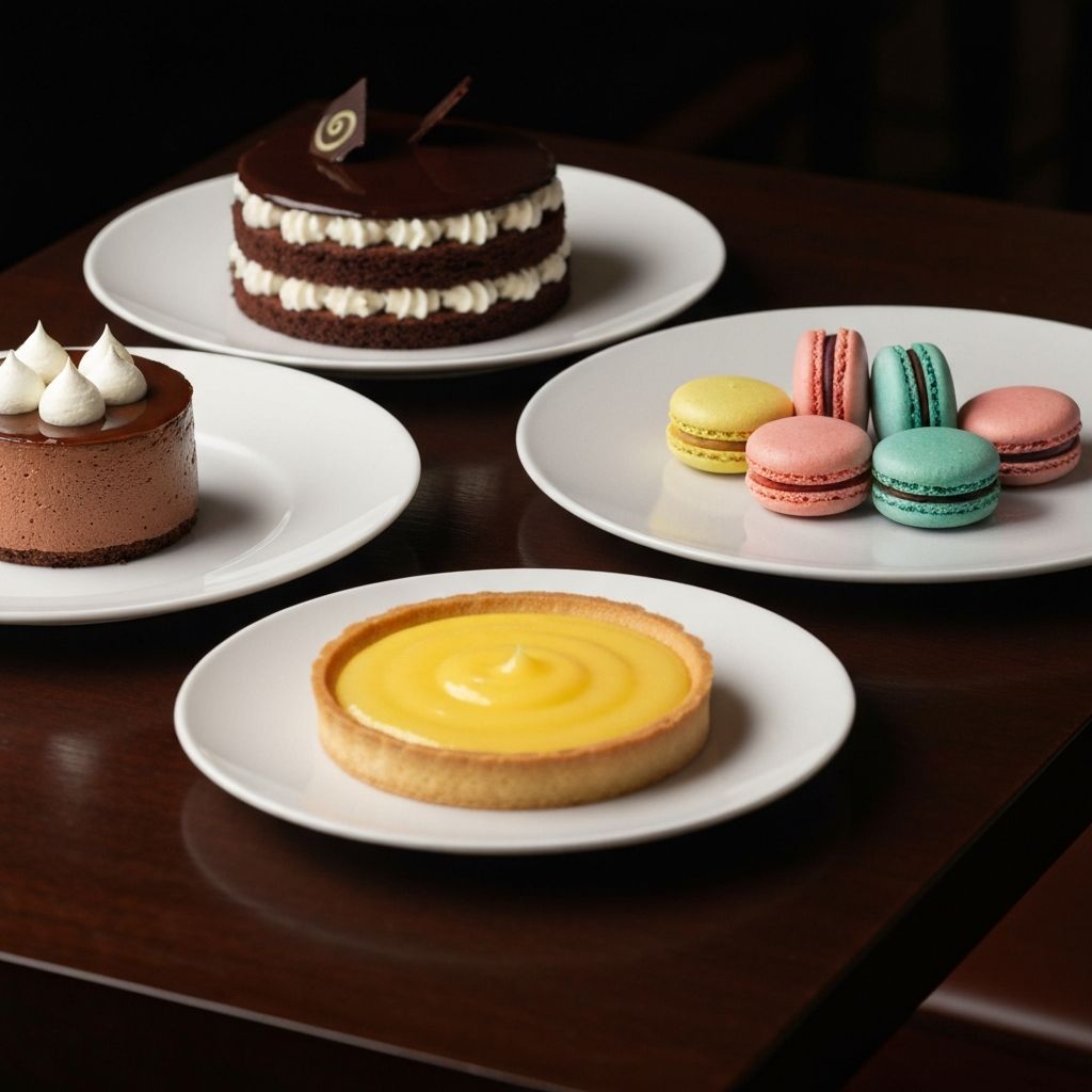 Restaurant desserts